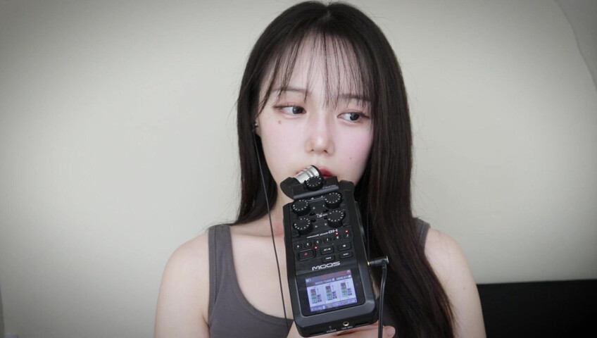 Jamonghae ASMR - 28 May 2026 - ASMR Mouth Sounds 줌H6 먹기, 입소리