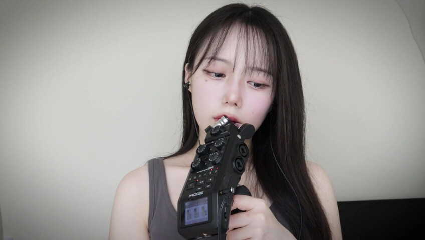 Jamonghae ASMR - 28 May 2026 - ASMR Mouth Sounds 줌H6 먹기, 입소리