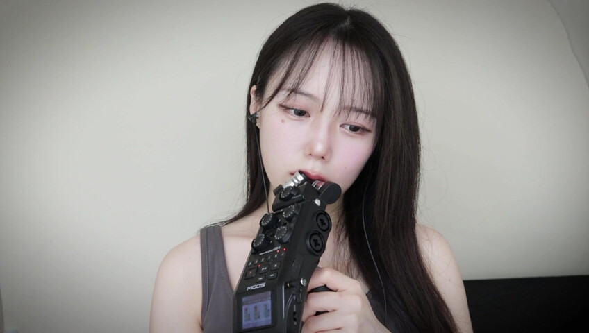 Jamonghae ASMR - 28 May 2026 - ASMR Mouth Sounds 줌H6 먹기, 입소리