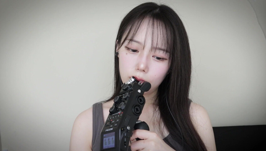 Jamonghae ASMR - 28 May 2026 - ASMR Mouth Sounds 줌H6 먹기, 입소리