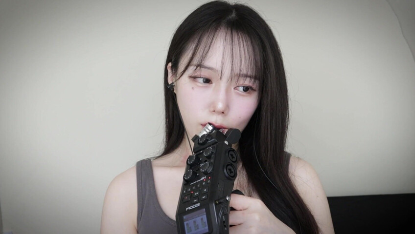 Jamonghae ASMR - 28 May 2026 - ASMR Mouth Sounds 줌H6 먹기, 입소리