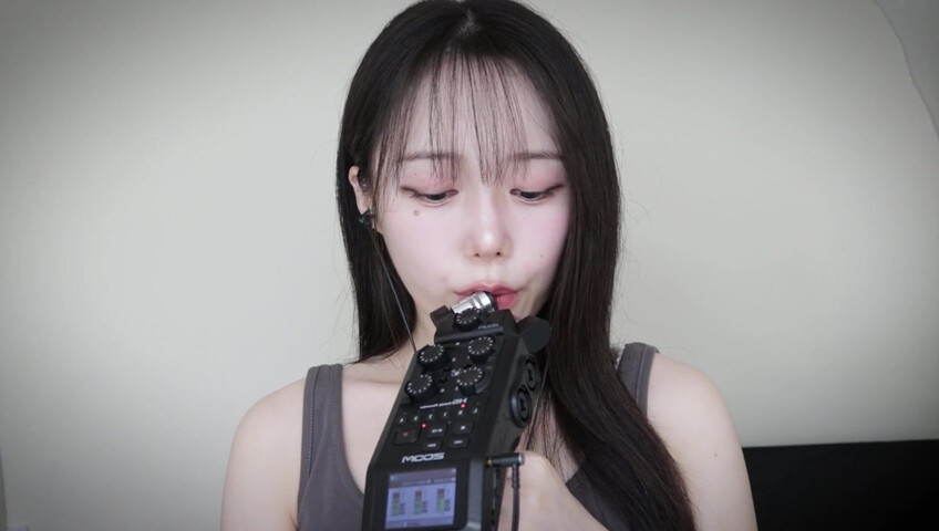 Jamonghae ASMR - 28 May 2026 - ASMR Mouth Sounds 줌H6 먹기, 입소리