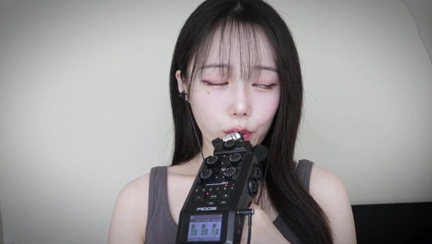 Jamonghae ASMR - 28 May 2026 - ASMR Mouth Sounds 줌H6 먹기, 입소리