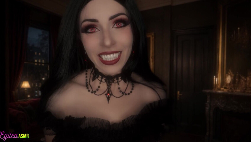 Egilea ASMR - 29 de mayo de 2026 - [vídeo exclusivo] Te despiertas como vampiro... y tu creador te da la bienvenida con besos