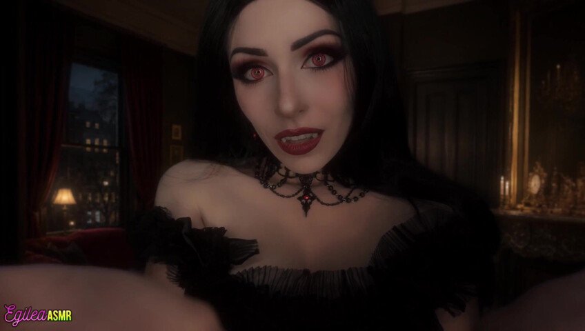 Egilea ASMR - 29 de mayo de 2026 - [vídeo exclusivo] Te despiertas como vampiro... y tu creador te da la bienvenida con besos