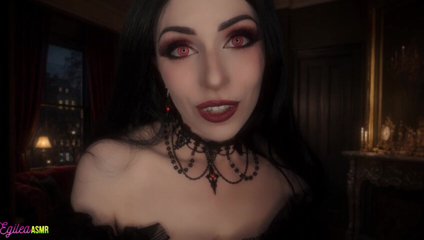 Egilea ASMR - 29 de mayo de 2026 - [vídeo exclusivo] Te despiertas como vampiro... y tu creador te da la bienvenida con besos