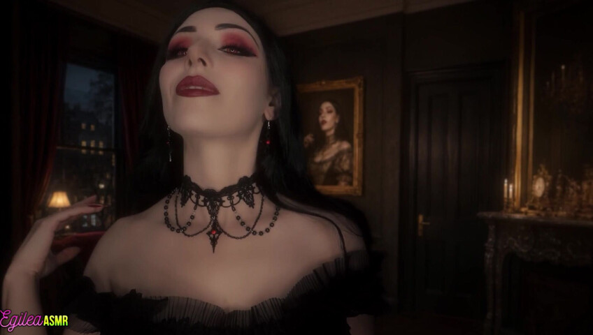 Egilea ASMR - 29 de mayo de 2026 - [vídeo exclusivo] Te despiertas como vampiro... y tu creador te da la bienvenida con besos