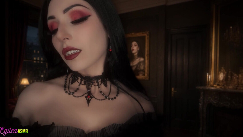 Egilea ASMR - 29 de mayo de 2026 - [vídeo exclusivo] Te despiertas como vampiro... y tu creador te da la bienvenida con besos