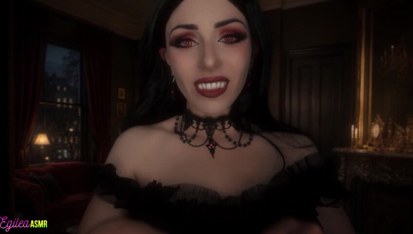 Egilea ASMR - 29 de mayo de 2026 - [vídeo exclusivo] Te despiertas como vampiro... y tu creador te da la bienvenida con besos