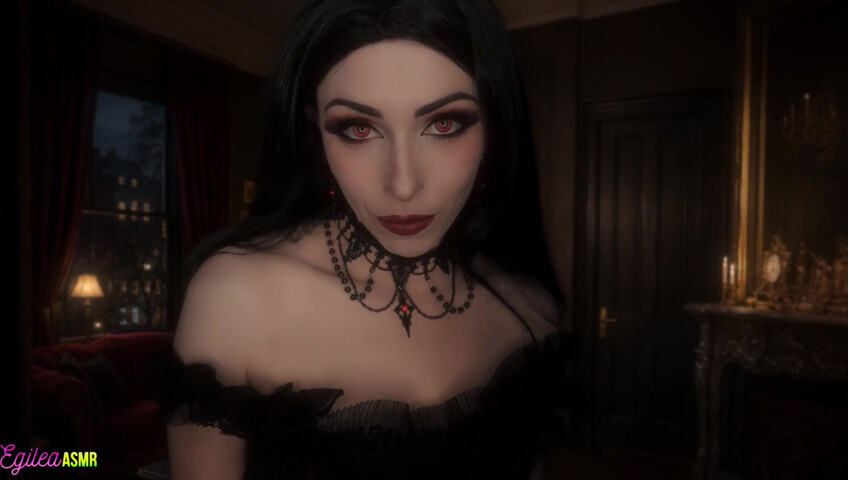 Egilea ASMR - 29 de mayo de 2026 - [vídeo exclusivo] Te despiertas como vampiro... y tu creador te da la bienvenida con besos