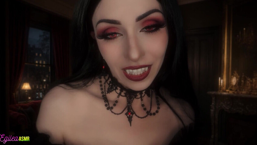 Egilea ASMR - 29 de mayo de 2026 - [vídeo exclusivo] Te despiertas como vampiro... y tu creador te da la bienvenida con besos
