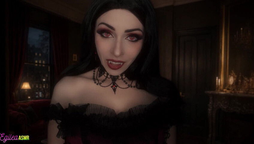 Egilea ASMR - 29 de mayo de 2026 - [vídeo exclusivo] Te despiertas como vampiro... y tu creador te da la bienvenida con besos