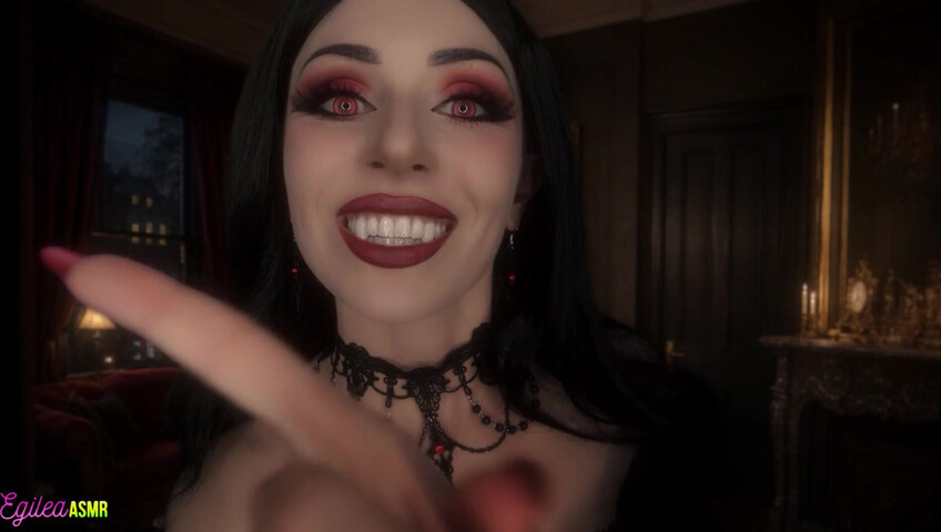 Egilea ASMR - 29 de mayo de 2026 - [vídeo exclusivo] Te despiertas como vampiro... y tu creador te da la bienvenida con besos