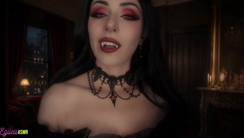 Egilea ASMR - 29 de mayo de 2026 - [vídeo exclusivo] Te despiertas como vampiro... y tu creador te da la bienvenida con besos