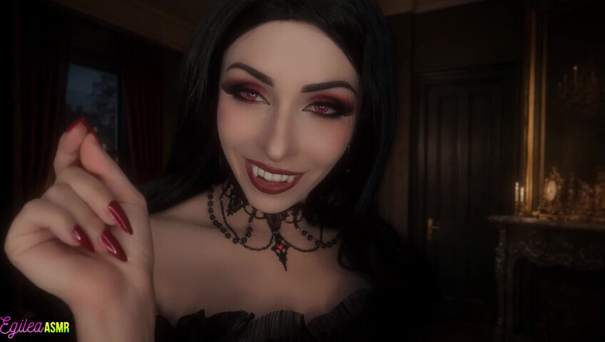 Egilea ASMR - 29 de mayo de 2026 - [vídeo exclusivo] Te despiertas como vampiro... y tu creador te da la bienvenida con besos