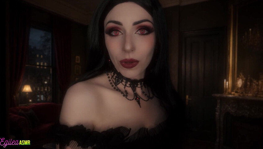 Egilea ASMR - 29 de mayo de 2026 - [vídeo exclusivo] Te despiertas como vampiro... y tu creador te da la bienvenida con besos