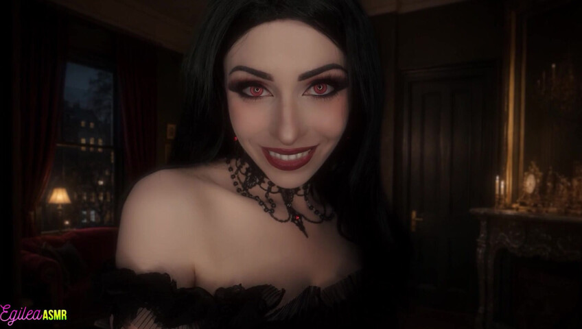 Egilea ASMR - 29 de mayo de 2026 - [vídeo exclusivo] Te despiertas como vampiro... y tu creador te da la bienvenida con besos