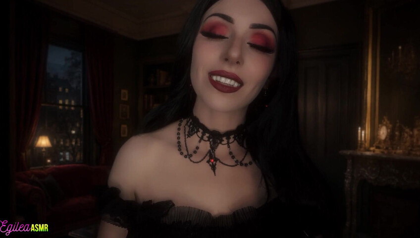 Egilea ASMR - 29 de mayo de 2026 - [vídeo exclusivo] Te despiertas como vampiro... y tu creador te da la bienvenida con besos