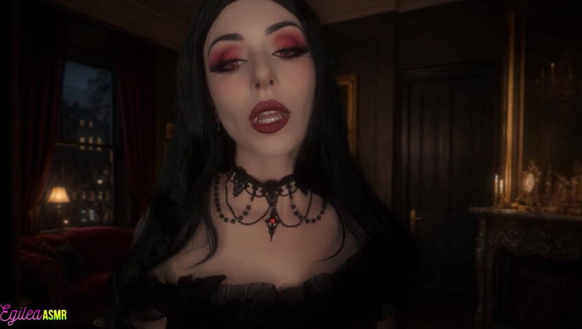 Egilea ASMR - 29 de mayo de 2026 - [vídeo exclusivo] Te despiertas como vampiro... y tu creador te da la bienvenida con besos