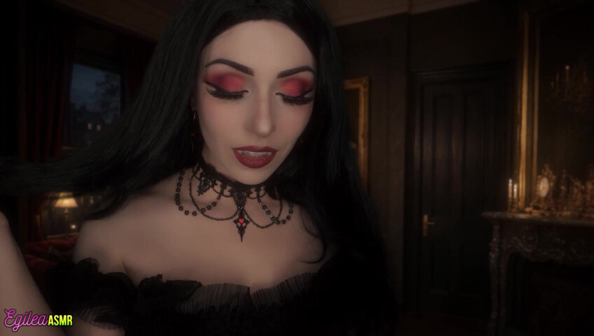 Egilea ASMR - 29 de mayo de 2026 - [vídeo exclusivo] Te despiertas como vampiro... y tu creador te da la bienvenida con besos
