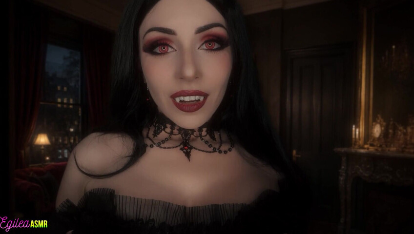 Egilea ASMR - 29 de mayo de 2026 - [vídeo exclusivo] Te despiertas como vampiro... y tu creador te da la bienvenida con besos