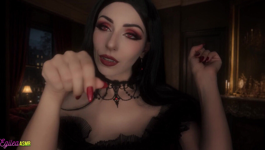 Egilea ASMR - 29 de mayo de 2026 - [vídeo exclusivo] Te despiertas como vampiro... y tu creador te da la bienvenida con besos