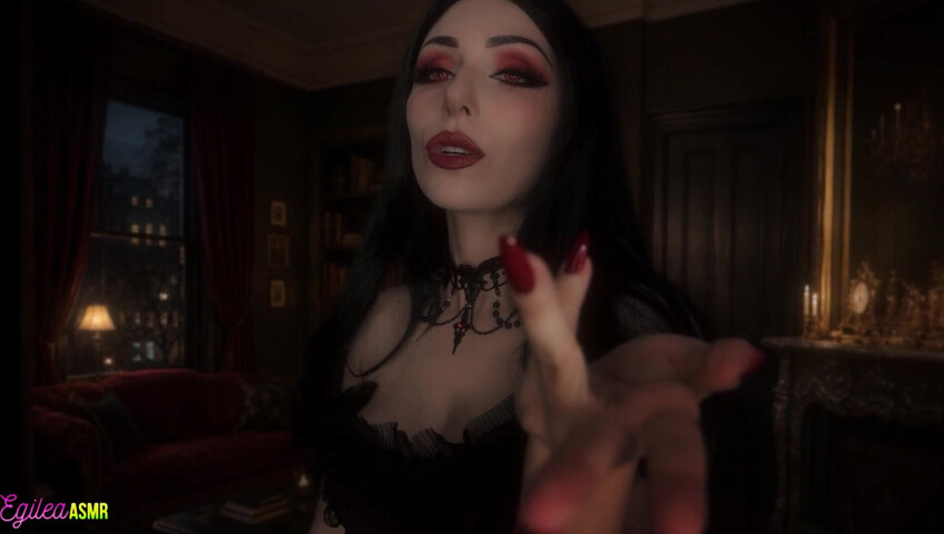 Egilea ASMR - 29 de mayo de 2026 - [vídeo exclusivo] Te despiertas como vampiro... y tu creador te da la bienvenida con besos