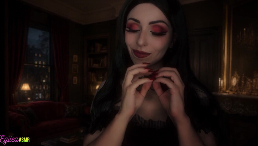 Egilea ASMR - 29 de mayo de 2026 - [vídeo exclusivo] Te despiertas como vampiro... y tu creador te da la bienvenida con besos