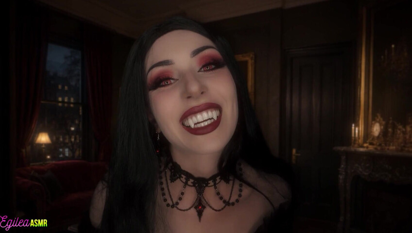 Egilea ASMR - 29 de mayo de 2026 - [vídeo exclusivo] Te despiertas como vampiro... y tu creador te da la bienvenida con besos