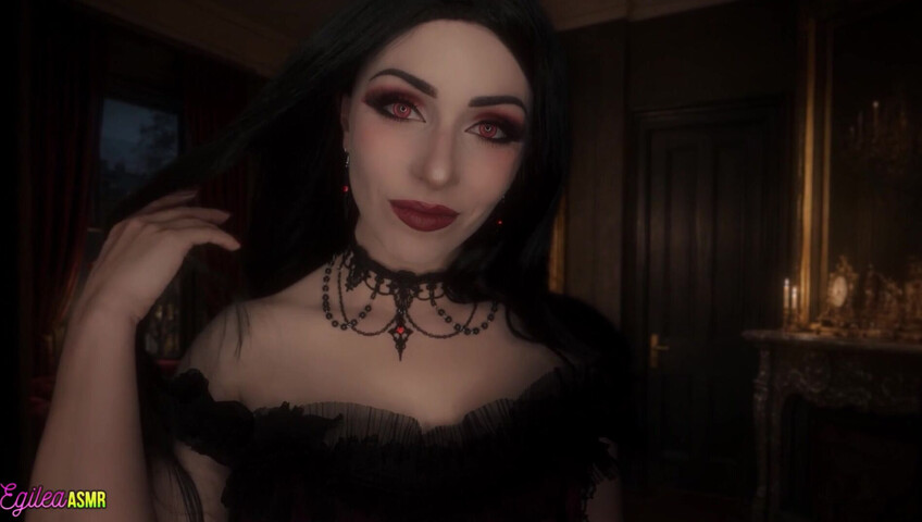 Egilea ASMR - 29 de mayo de 2026 - [vídeo exclusivo] Te despiertas como vampiro... y tu creador te da la bienvenida con besos