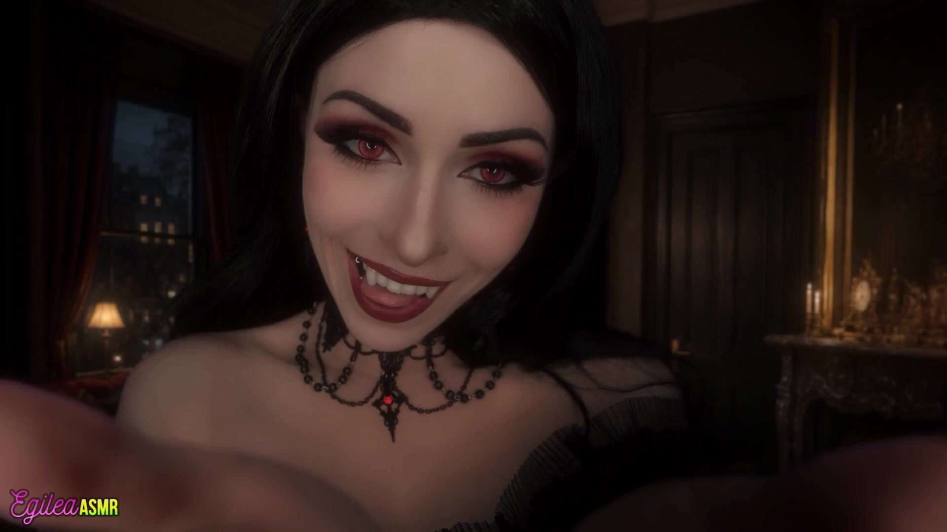 Egilea ASMR - 29 de mayo de 2026 - [vídeo exclusivo] Te despiertas como vampiro... y tu creador te da la bienvenida con besos