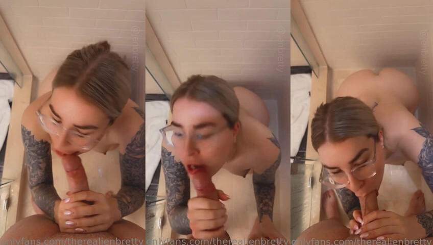 Jen Brett – Dusch-BDSM mit Cumshot