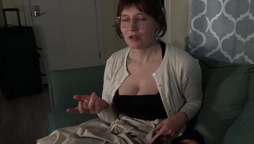 Bettie Bondage - Lactating Coworker Milks Your Cock
