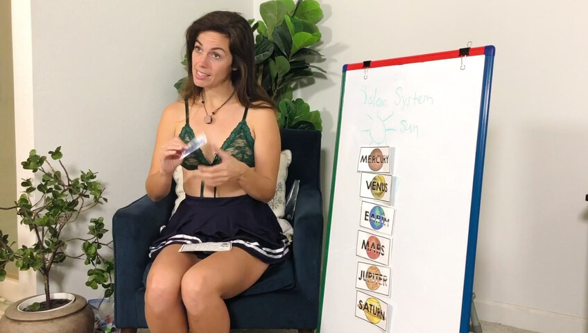 Miss Bell ASMR - 21 May 2026 - Teaching You A Naughty Lesson On The Solar System | Night School