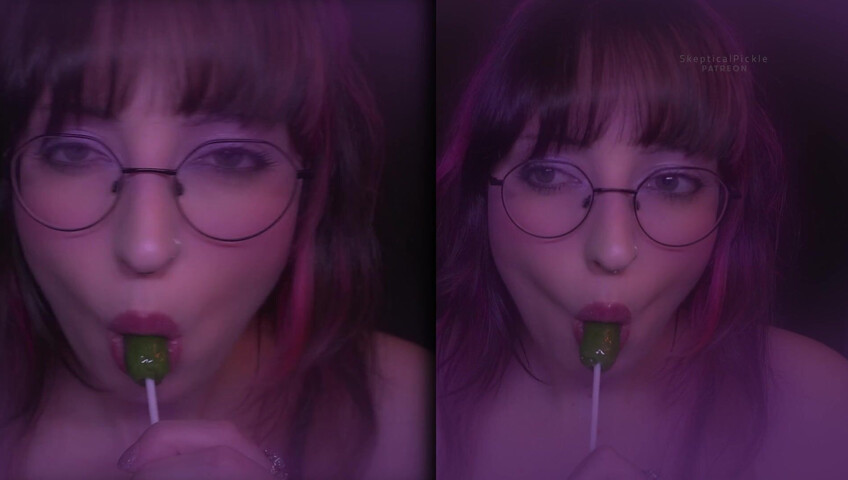 SkepticalPickle ASMR - 31 May 2026 - Twins Sucking Pickle Lolipop, Mic in Bra Experiment, & Sucking Audio (Platinum)