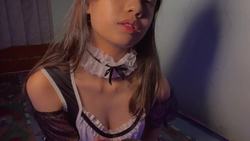 Moon Blitz ASMR - CUSTOM MAID ROLEPLAY VIDEO