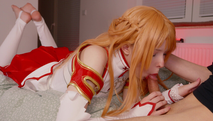 Kovicki - ASUNA Sucks Like a Good Girl SAO Blowjob