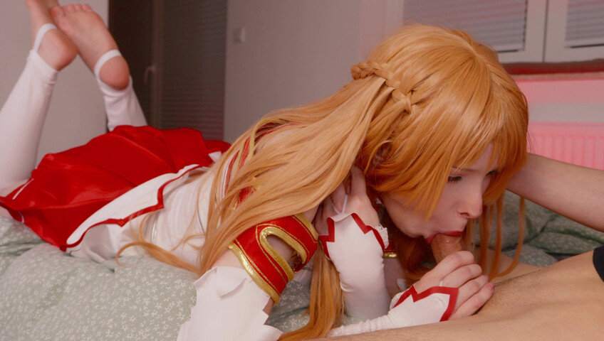 Kovicki - ASUNA Sucks Like a Good Girl SAO Blowjob