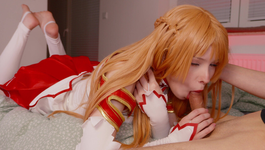 Kovicki - ASUNA Sucks Like a Good Girl SAO Blowjob
