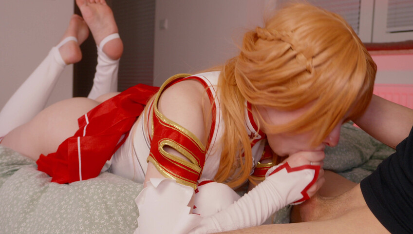 Kovicki - ASUNA Sucks Like a Good Girl SAO Blowjob
