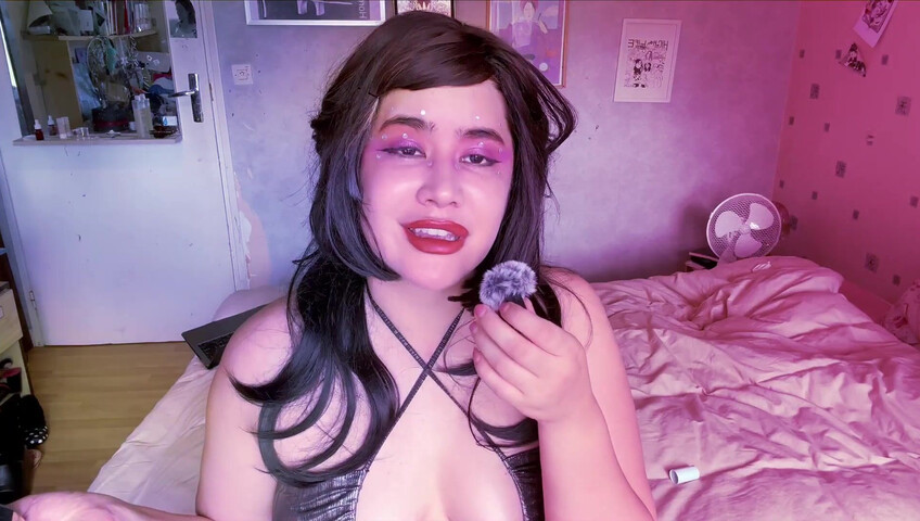 Elise Tran ASMR tits - Maddie Perez does your makeup (too hot for YT!)
