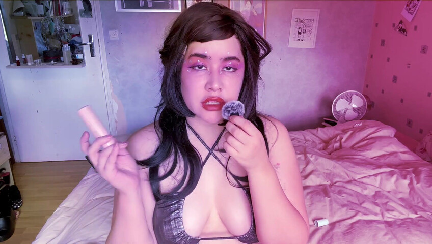 Elise Tran ASMR tits - Maddie Perez does your makeup (too hot for YT!)