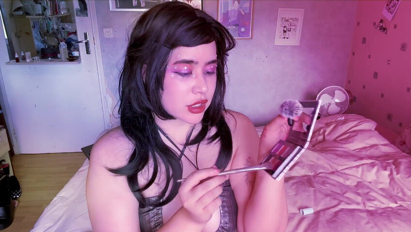 Elise Tran ASMR tits - Maddie Perez does your makeup (too hot for YT!)