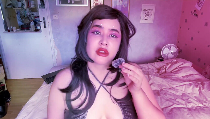 Elise Tran ASMR tits - Maddie Perez does your makeup (too hot for YT!)