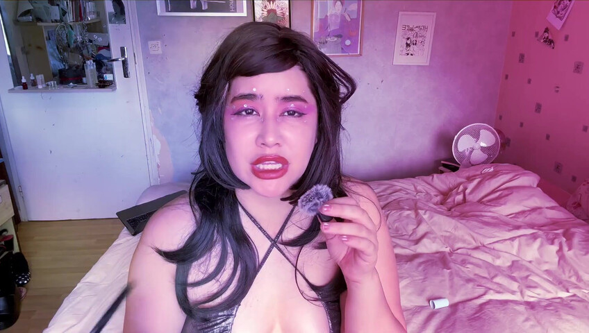 Elise Tran ASMR tits - Maddie Perez does your makeup (too hot for YT!)