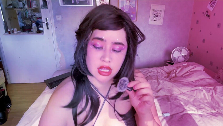 Elise Tran ASMR tits - Maddie Perez does your makeup (too hot for YT!)