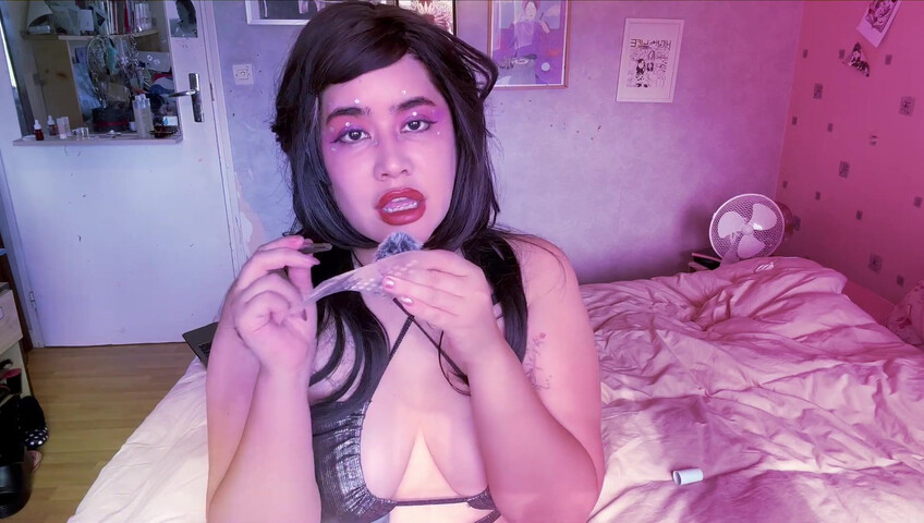 Elise Tran ASMR tits - Maddie Perez does your makeup (too hot for YT!)