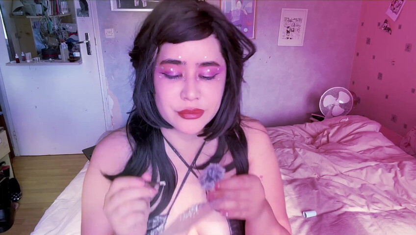 Elise Tran ASMR tits - Maddie Perez does your makeup (too hot for YT!)