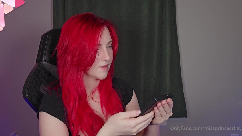 MissPrincessKay - Rex Roleplay | Deepthroat & Anal Self Fuck