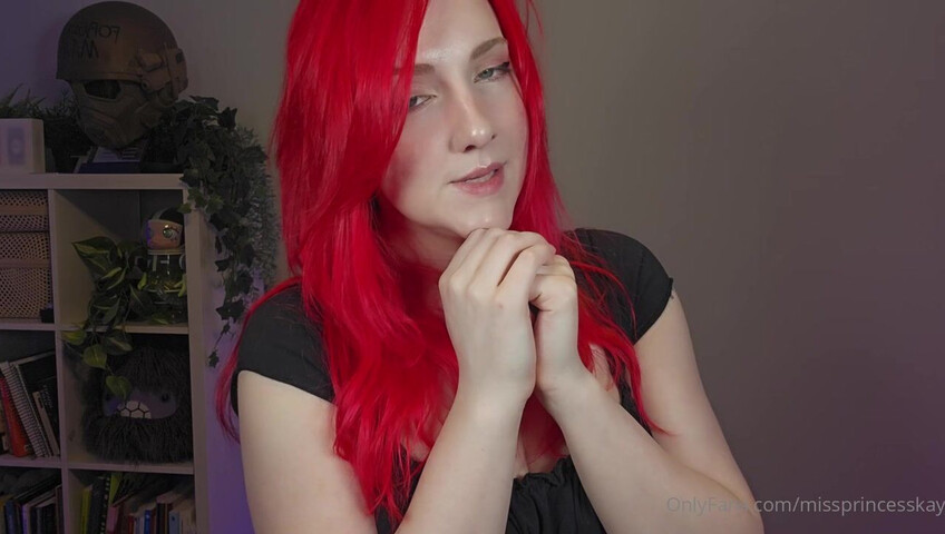 MissPrincessKay - Rex Roleplay | Deepthroat & Anal Self Fuck